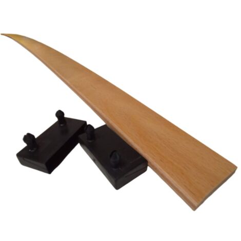 1 grande latte + embouts pour lit, bz & convertible  1400x53x9 mm  Bois hêtre durable - 7 plis