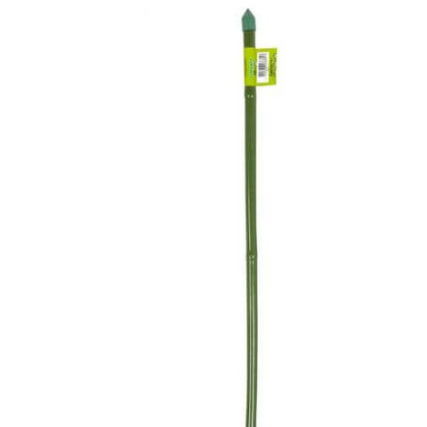 1 grüner plastifizierter Bambusstock Tutor 60 cm