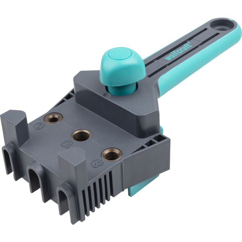 Wolfcraft - Gabarit de Perçage pour Assemblage par Tourillons - Diamètre 6/8/10 - réf. 4640000