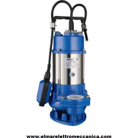 1 HP 400 lt/min MAXIMA S Elettropompa Sommersa Fogna Acque Nere