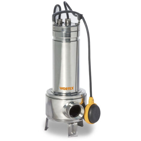 1 HP WORTEX SVS 1000-VA Elettropompa Monofase Acque nere Pompa FOGNA