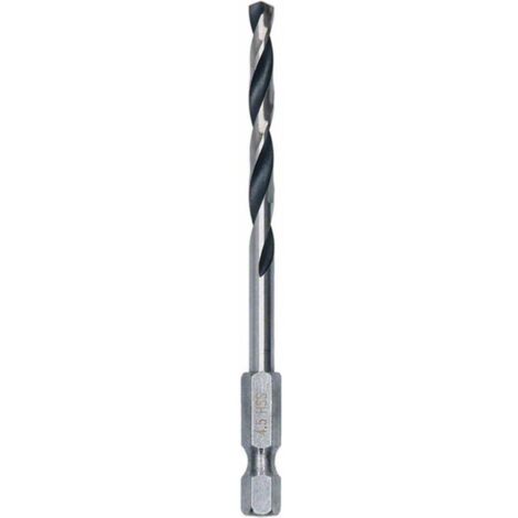 1 HSS Spiral DrillOPotTeq Hex 4,5x47x87