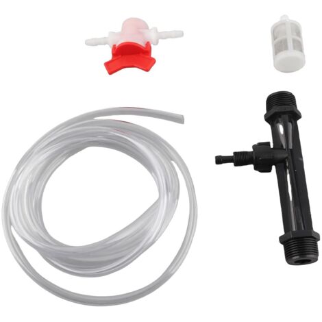 1 Injecteur D'engrais, Filetage G3/4, Interrupteur, Filtre, Tube 2,3m, Pour Jardin Agricole