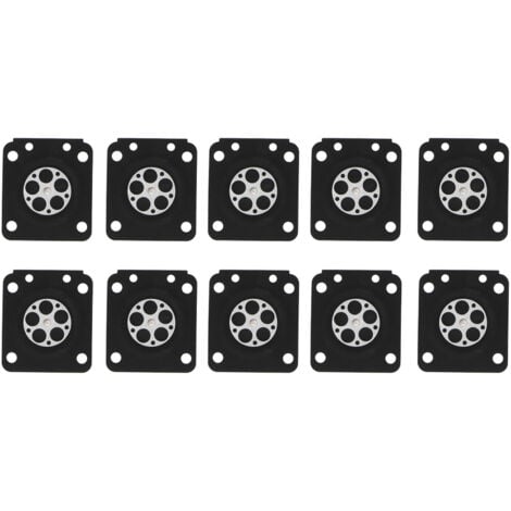 1 jeu de 10 192 accessoires de réparation de carburateur jeu de joints de membrane de carburateur de scie à chaîne adapté pour ZAMA180, ZAMA C1U, STIHL MS210 230 250