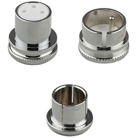 1 jeu de capuchons de protection pour ports RCA et fiches XLR symétriques 3 broches, protections anti-poussière