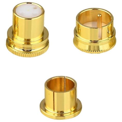 1 jeu de capuchons de protection pour ports RCA et fiches XLR symétriques 3 broches, protections anti-poussière