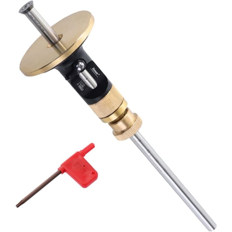 1 Jeu scribe à bois Mortaise trusquin jauge de marquage des roues volant voiture traceur à bois de type européen appareil de marquage pour le travail