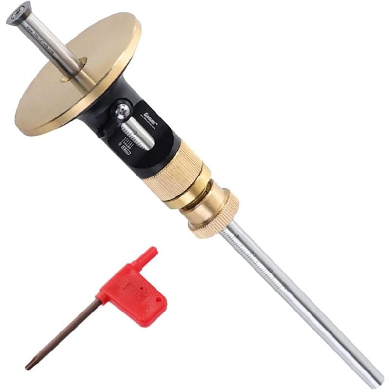Bluedeer - 1 Jeu Scribe à Bois Outils Trusquin Roue De Marquage Roues De Chariot Outil à Tracer en Bois Jauge De Marquage De Menuisiers Bois Marqueur