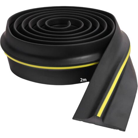 1 Joint De Seuil 2M, Caoutchouc EPDM, Étanche, Anti-Courant D'Air, Pour Garage