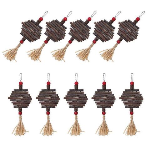 1. Jouet à mâcher perroquet oiseau bec perles – jouet grignotage petit animal rongeur pour oiseaux – accessoire divertissant et dentaire pour perruches et perroquets. (179 caractères)