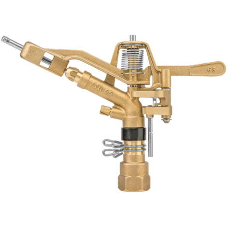 1" Karasto Sprinkler 17,5m Wurfweite aus Messing