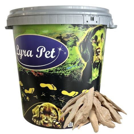1 kg (5 x 200 g) Lyra Pet® Entenbrust gefriergetrocknet in 30 L Tonne
