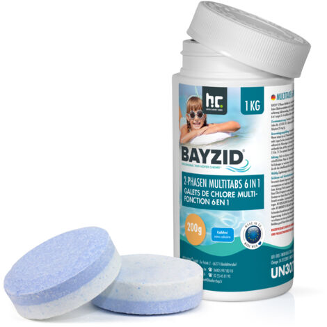 1 kg BAYZID® 2-Phasen-Multitabs 200g 6in1