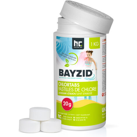 1 kg BAYZID® Chlortabs 20g langsam löslich