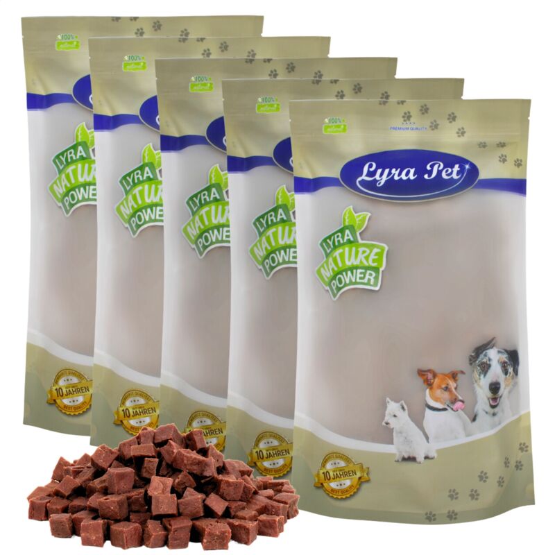 5 kg de cubes d'agneau Lyra Pet