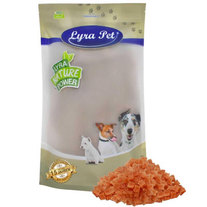 1 kg de cubes de poitrine de poulet Lyra Pet 1 kg de cubes de poitrine de poulet Lyra Pet