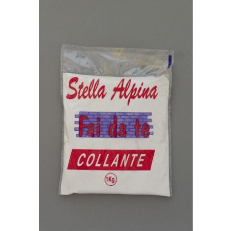 1 kg di collante colla stucco in polvere bianca per piastrelle mattonelle