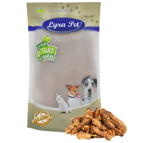 1 kg Lyra Pet® Hühnerhälse