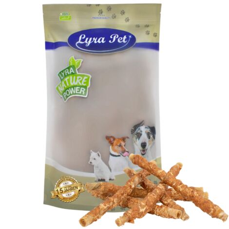 1 kg Lyra Pet® Kaurollen mit Hühnerbrust ca. 30-34 cm