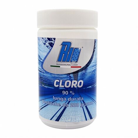 1 kg Tricloro 90 Tabletten zur Reinigung und Pflege von Schwimmbädern