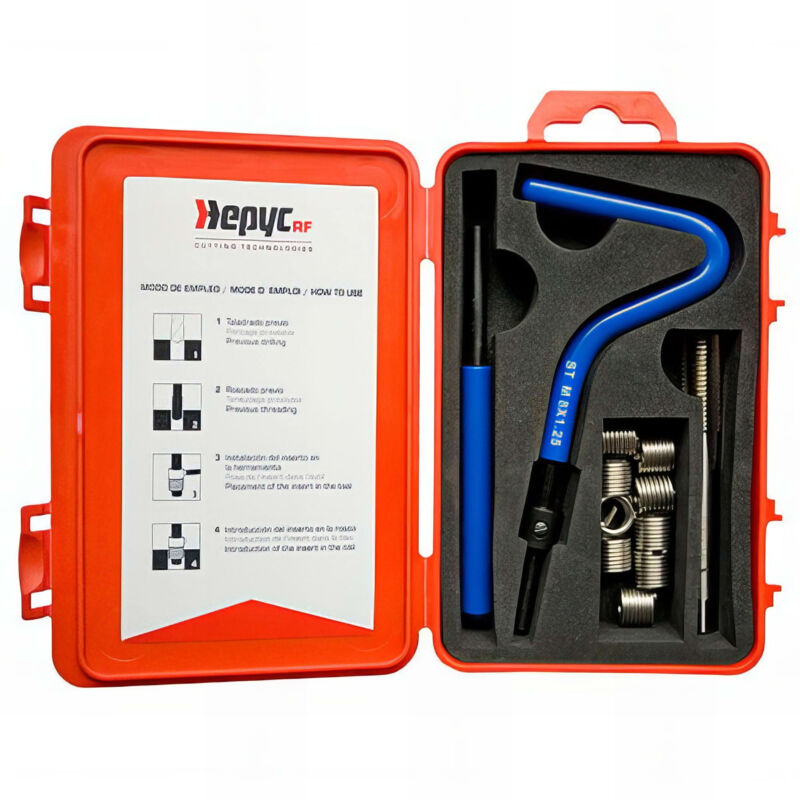 1 Kit complet d'insertion de filets rapportés unf 3/8-24 - 27130030800 Hepyc