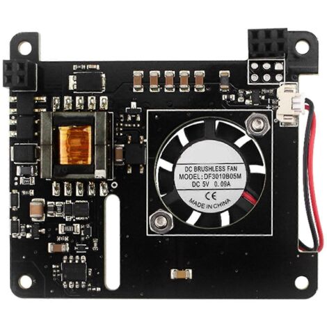 (1 kit) pour Raspberry Pi 4B/3B + module Ethernet PoE OLED IEEE802.3AF 37V-57V