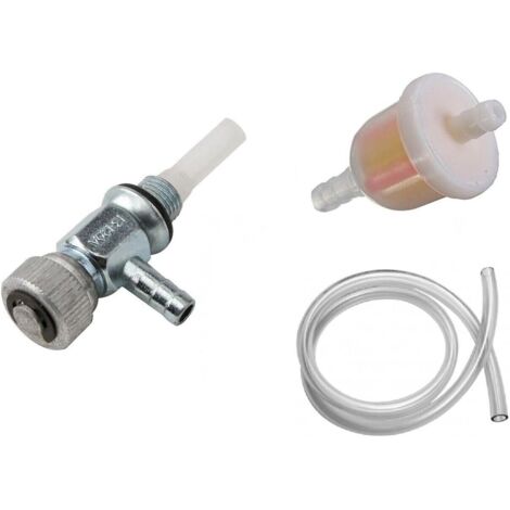 1 - Kit Réparation Moteur - Robinet Essence - Filtre Carburant - Pour Motoculture Et Tondeuse Universel - Noir - 10x1mm