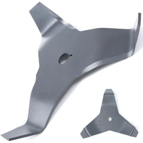 1 Lame débroussailleuse 3 dents, Diamètre 300 mm, Épaisseur 4 mm, Alésage 20 mm, Pour végétation dense