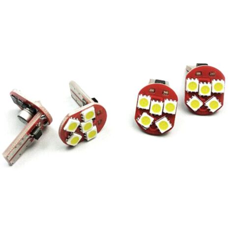 1 lampadina LED T10 12V-18V 120lm CANBUS BMW