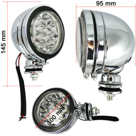 1 брой Led Лed Диоден Фар Прожектор Халоген 4 инча 10cm 12V