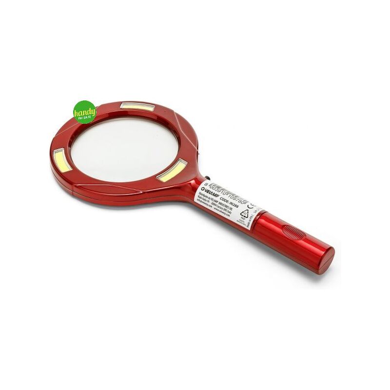 Velamp - Lente Ingrandimento led Rosso/Bianco