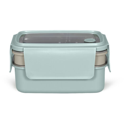 1-liter-isolier-lunchbox in grün - Livoo - MEN406V