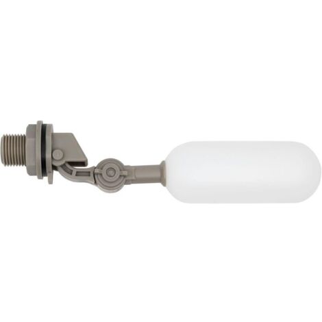 1 lot de robinets à flotteur 1/2" pour filtres de réservoir, remplissage automatique avec bras réglable pour étangs, piscines, abreuvoirs pour bétail, aquariums et aquaculture