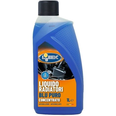 1 lt litro di liquido radiatori auto universale freddo lubex concentrato blu