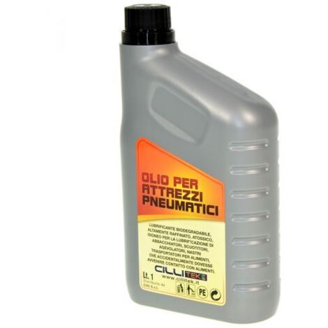 1 lt olio lubrificante per attrezzi pneumatici utensili potatura aria compressa