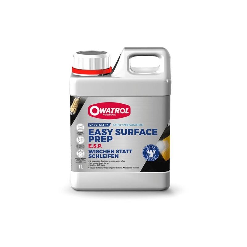 Owatrol E.S.P Enables the Keying of Paints on Smooth / Shiny Surfaces - 1 Litre