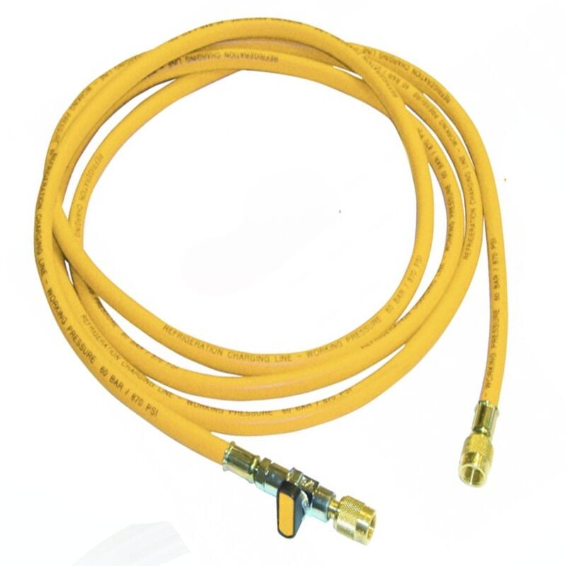 

Reporshop - 1 Manguera Amarilla Carga Gas Refrigerante 1/4 x 5/16 150Cm