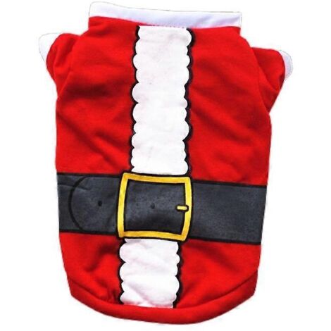 1. Manteau chien Noël lutin pour chien moyen grand, taille XS-3, vêtement chien fête élégant et confortable. (130 caractères)