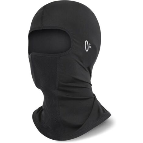 1 masque de protection solaire respirant, doublure de casque en soie glacée, masque de protection solaire d'extérieur, bandeau élastique de cyclisme, adapté aux sports de plein air