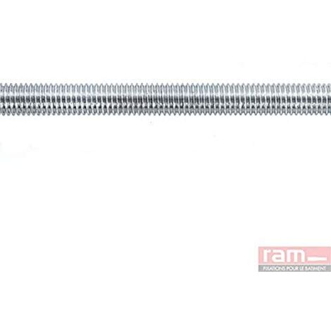 1 METRE TIGE FILETEE A.Z. 8 MM RAM RAM93708
