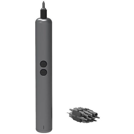 1 Mini-Elektroschraubendreher, Präzisionsschraubendreher-Set, 19 Bits