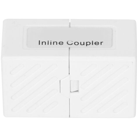 1 Module RJ45 Cat5e Double Port pour Câble Réseau Droit Accessoire de Câblage