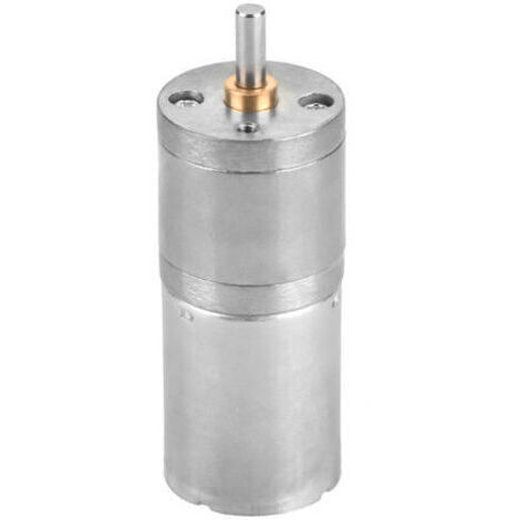 1 moteur à engrenages métalliques basse vitesse 25 mm CC 12 V 25GA-370 pour serrure électronique