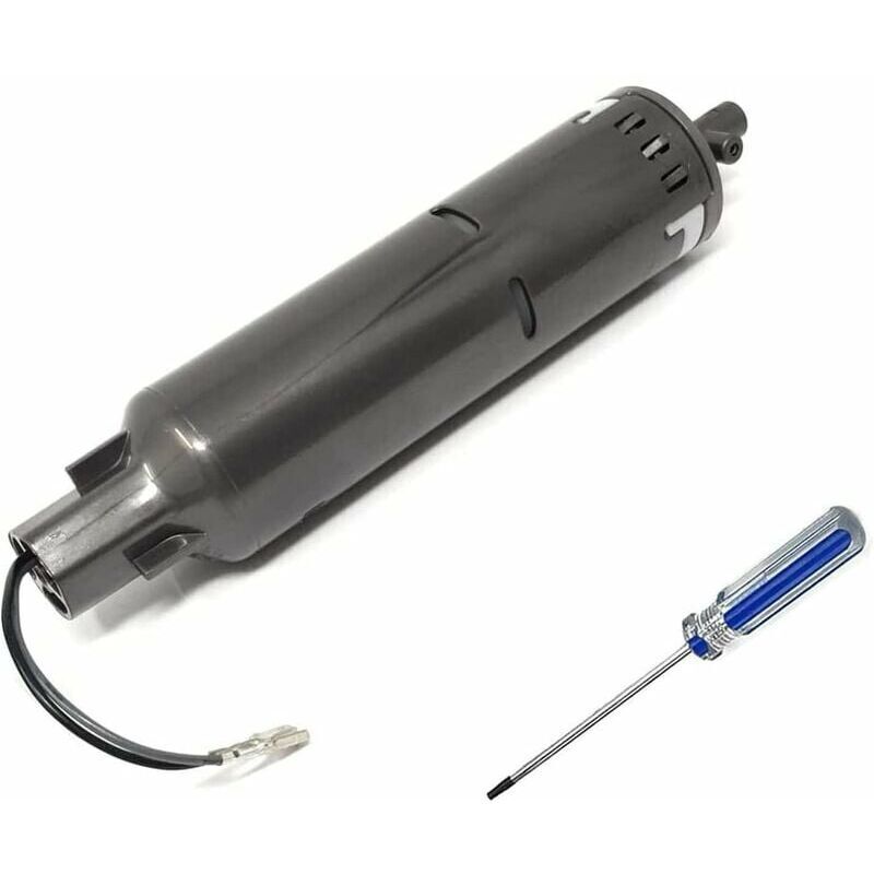 1 moteur de brosse à rouleau souple 20 W pour aspirateur Dyson V6 V7 V8 966792 966792-02, avec 1 x tournevis