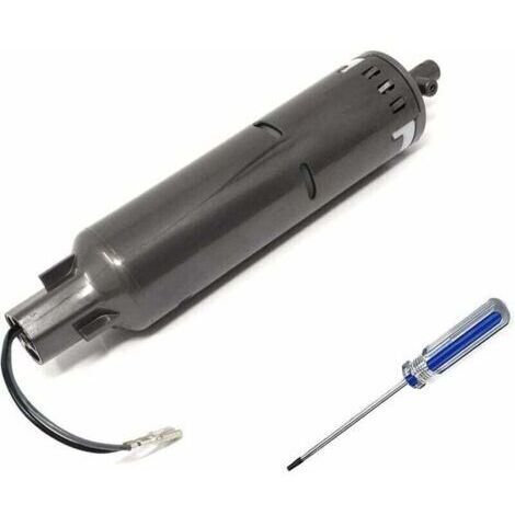 1 moteur de brosse à rouleau souple 20 W pour aspirateur Dyson V6 V7 V8 966792 966792-02, avec 1 x tournevis