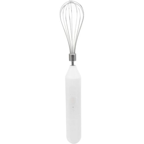 1 Mousseur À Lait Acier Inoxydable 3 Vitesses Batterie 1200 Mah USB Cuisine Bar