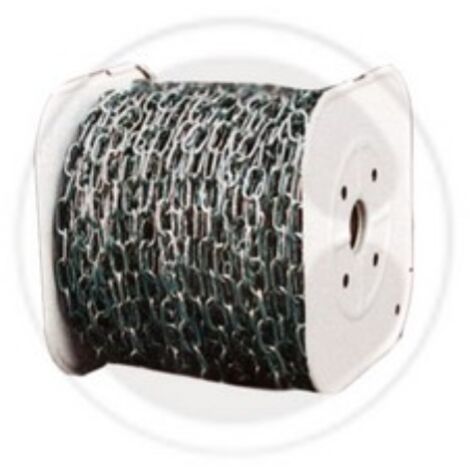 1 mtl de chaA ne gA noise en acier galvanisA  ChaA nes 20 maillons 4,4 mm