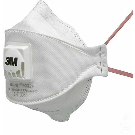 3-10 St Feinstaubmaske P3 mit Ventil Atemschutz Staubmaske Atemschutzmaske FFP3 