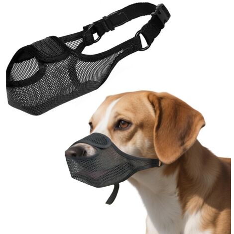 1 muselière pour chien, respirante, pour grands chiens, réglable, pour protéger contre les aboiements, taille XXL