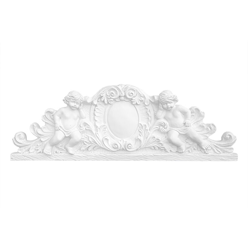 1 Ornement - Stuc pu, résistant aux chocs et dur, décor en relief Hexim Perfect G-Series: P1006